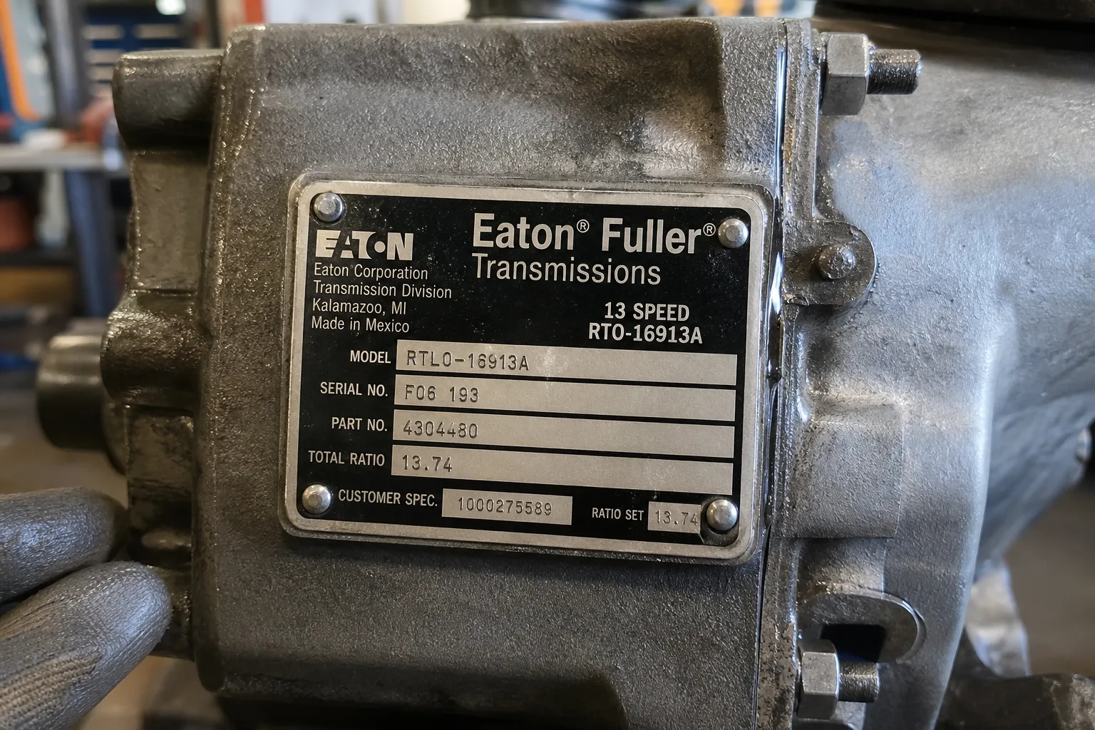 Caja Eaton Fuller por modelo: cómo cotizar sin confundir 6610, 6613 y velocidades
